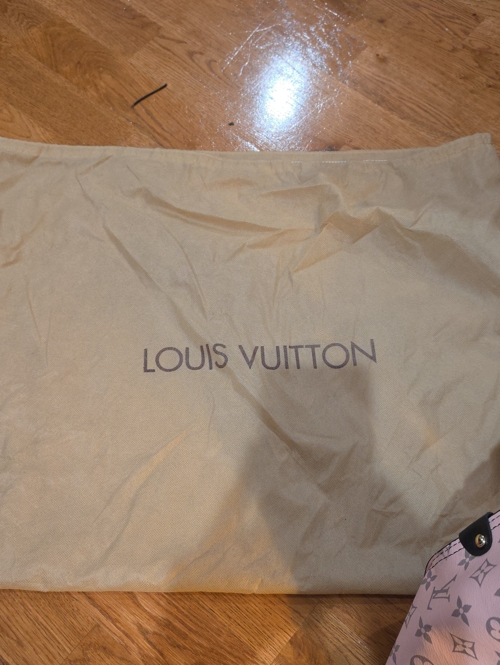 Pink Monogram Shoulder Tote with Matching Zip Wallet - Picture 12 of 12